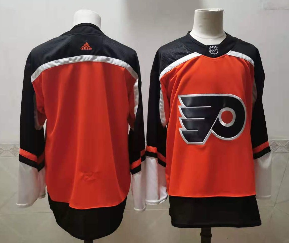 Cheap Adidas Men Philadelphia Flyers blank Orange Home Authentic Stitched NHL Jersey